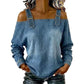 ✨Shop the Trend - Wide-Strap Casual Denim Top – Versatile & Fashion-Forward