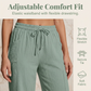Trending Now⭐💃 Versatile Cropped Pants with Drawstring & Pockets – Flattering Drape in 5 Classic Colors