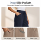 👖  Women's Solid Loose Capri Pants – Elastic Waist & Deep Pockets – Breathable Casual Trousers ✨