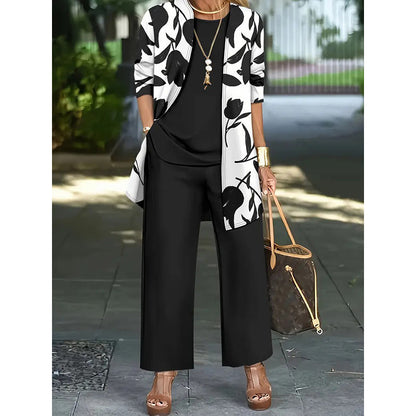 👚 Women’s Casual Comfortable 3-Piece Outfit Set – Stylish, Soft & Perfect for Everyday Wear ✨💃