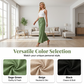 Women's Casual Solid-Color Loose-Fitting Pants – High-Waisted Wide Leg & Crinkle Texture – Comfy Lounge Trousers ✨