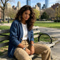 Women's Classic Button Front Denim Jacket