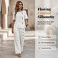 🔥🔥New arrivals-Women's Casual Top & Wide-Leg Pants 2-Piece Set