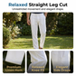 Men's Casual Straight Leg Pants
