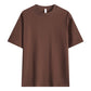 Men's Solid Color Drop-Shoulder T-Shirt