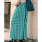 Women's Striped Wide-Leg Drawstring Pants