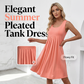 👗Women's Casual Summer Sleeveless Pleated Tank Dress☀️ Effortless Summer Chic ☀️