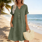 🏖️HOT DEAL 50% OFF! 👗 Women’s V-Neck Pocket Dress – Breezy, Stylish & Summer-Ready ☀️✨