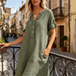 🏖️HOT DEAL 50% OFF! 👗 Women’s V-Neck Pocket Dress – Breezy, Stylish & Summer-Ready ☀️✨