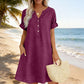🏖️HOT DEAL 50% OFF! 👗 Women’s V-Neck Pocket Dress – Breezy, Stylish & Summer-Ready ☀️✨