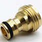 🔩✨ 3/4" Brass Quick Connect Fitting – Rust-Proof, Leak-Free, Universal 💧