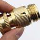 🔩✨ 3/4" Brass Quick Connect Fitting – Rust-Proof, Leak-Free, Universal 💧