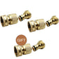 🔩✨ 3/4" Brass Quick Connect Fitting – Rust-Proof, Leak-Free, Universal 💧