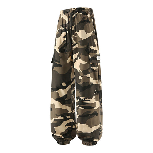 😎Casual Camouflage Pants with Drawstring👖Baggy Fit. Clean Look. Serious Comfort 😍