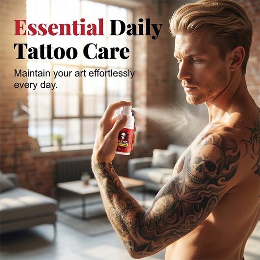 🔥Tattoo Aftercare Moisturizing Spra – ultra-fine mist, hydrates, revives ink vibrancy