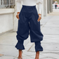⏰Women's Pleated Lantern Pants with Ruffled Cuffs👖