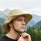 📢📢50% OFF !! ⏰Outdoor Sun Hat with Wide Brim & Chin Strap