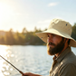 📢📢50% OFF !! ⏰Outdoor Sun Hat with Wide Brim & Chin Strap
