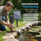 ☀️💧🌿 Solar Pond Aerator – Continuous oxygenation, eco-friendly, no electricity, simple setup.