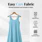 👗✨ Sleeveless V-neck dress with metal rings