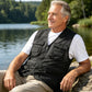 Men's V-Neck Multi-Pocket Mesh Vest