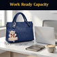 ✨Women's Versatile 4-Piece Handbag Set🎁Free Teddy Bear Keychain🔥Free Shipping