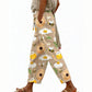 👖🌸Women's Casual Floral Print Cropped Pants