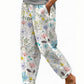 👖🌸Women's Casual Floral Print Cropped Pants