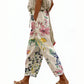 👖🌸Women's Casual Floral Print Cropped Pants