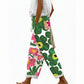 👖🌸Women's Casual Floral Print Cropped Pants