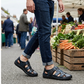 ⏳Time-Limited Special⏰Men's Closed-Toe Beach Sandals – Breathable, Cushioned, Hook-and-Loop 🌊