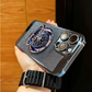 Magnetic Gyro Ring Stand Cooling Phone Case
