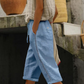 New Arrival✨👖 Elastic High-Waist Cropped Pants with Lace Detail – Soft & Comfortable for All-Day Wear