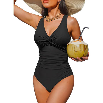 📢📢Women's Tummy Control One-Piece Swimsuit