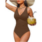 📢📢Women's Tummy Control One-Piece Swimsuit
