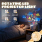 🔥LED Starry Ocean Projector – 360° Rotating Night Light with Sky & Ocean Waves 🌌🌊 | USB Mood Lamp for Bedroom & Kids’ Room 💤