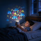 🔥LED Starry Ocean Projector – 360° Rotating Night Light with Sky & Ocean Waves 🌌🌊 | USB Mood Lamp for Bedroom & Kids’ Room 💤