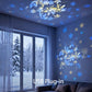 🔥LED Starry Ocean Projector – 360° Rotating Night Light with Sky & Ocean Waves 🌌🌊 | USB Mood Lamp for Bedroom & Kids’ Room 💤