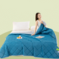 🛏️🌙 Cooling Quilt for Summer – Sweat-free, dual-tone, airy, and gentle on skin❄️