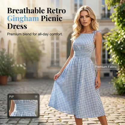 📢🔥Semi-Annual Sale⏰✨ Retro Bubble Sleeve Slit Dress for Women – Off-Shoulder Design, Curve-Hugging Silhouette, Chic & Breathable for Date Nights or Vacations