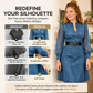 👗Slim Fit Stand Collar Denim Midi Dress– Elegant Everyday Chic✨Free Shipping