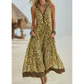 Women's Summer Leopard Printed Maxi Dress