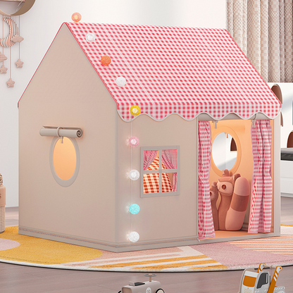 🏆 Último día 50% de descuento 🏠 Castillo de tiendas de juegos para niños ✨