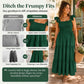 Women's Square Neck Ruffle Sleeve Smocked Dress