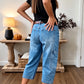 ⏰Women's Casual Stretchy Cropped Denim Pants