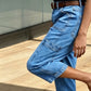 ⏰Women's Casual Stretchy Cropped Denim Pants