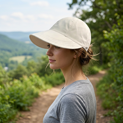 🔥LAST DAY SALE: ONLY $25.99!!🎁✨Women’s UPF 50+ Elegant Foldable Sun Hat – Wide-Brim Cotton Bucket Hat with Neck Flap & Adjustable Strap 🌞🇬🇧 | Packable, Breathable & Beach-Ready