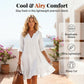 👗 Flowy V-Neck Dress with Ruffle Hem & Bell Sleeves – Breezy Style for Sunny Escapes