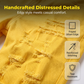 🌞🕶️Yellow Men's Summer Shorts – Breathable, Distressed, Rolled Hem, Stretchy Fit