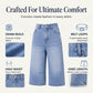 Women's Relaxed-Fit Denim Bermuda Shorts